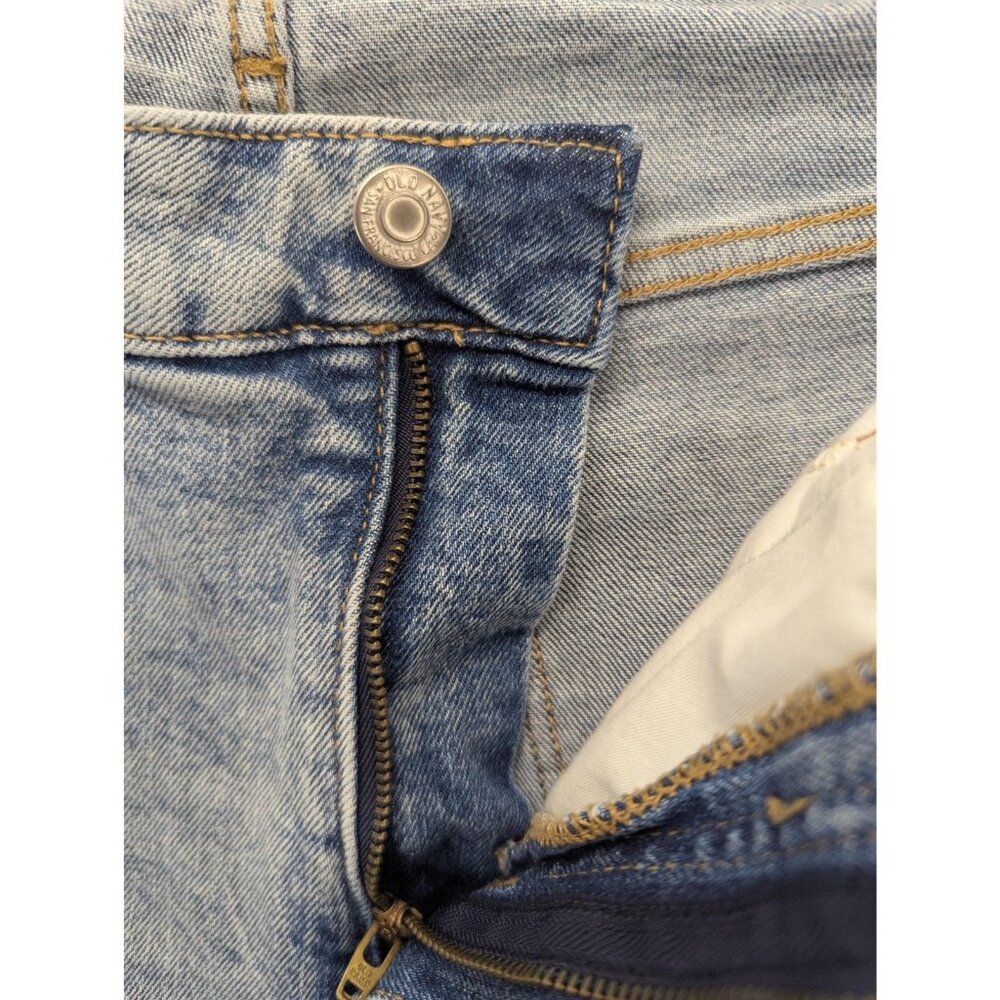 Old Navy Higher High-Rise Flare Jeans Womens 10 Blue Light Wash Denim 32x32 - Picture 13 of 16